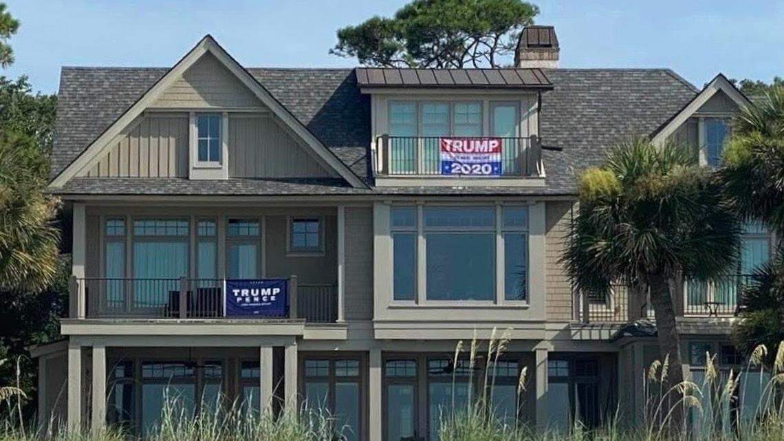Why Hilton Head tourists were told to take down Trump flags from their rental home