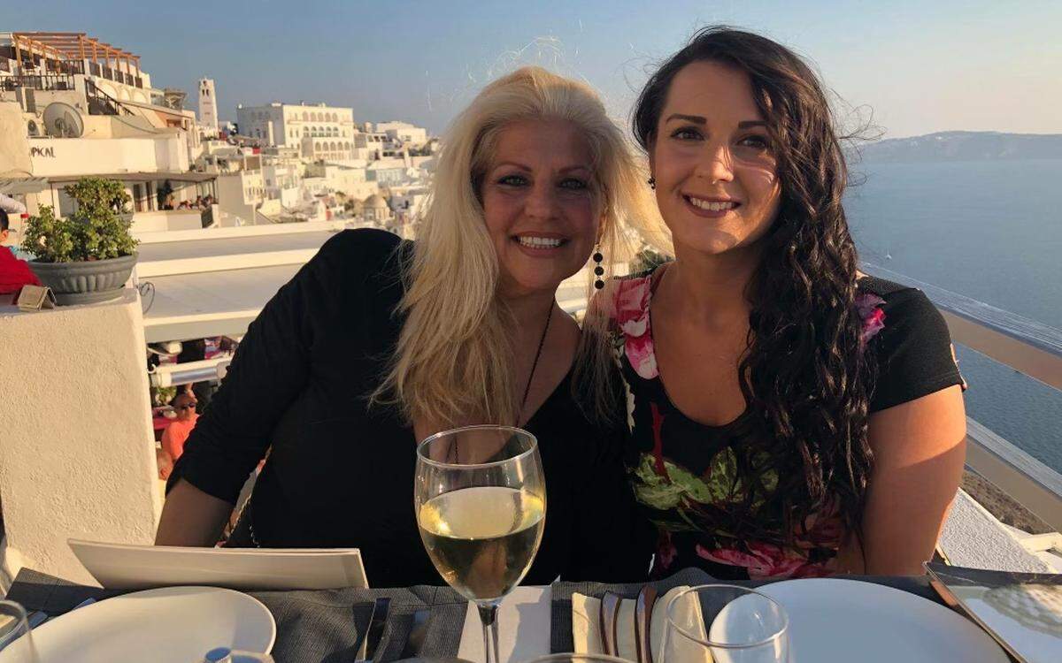 Stephanie Pisano and daughter Ava Votta