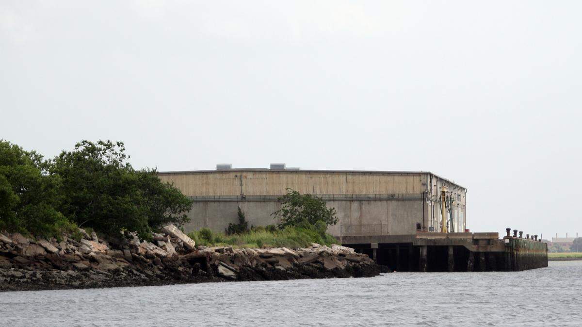 The Port of Port Royal as seen from the Port Royal Shrimp Docks on July 3, 2015.