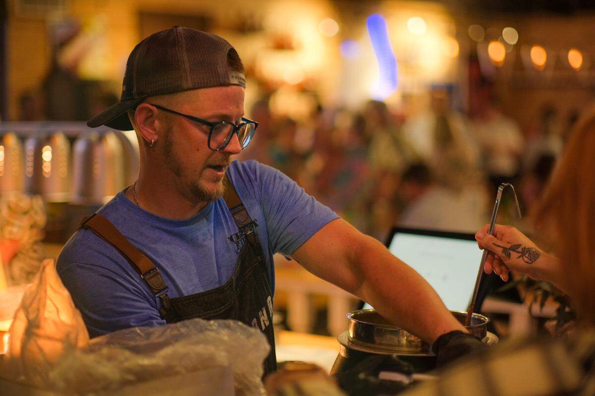 Scott Forrest Bodkin is chef and pittmaster at Forrest Fire BBQ in Coligny Plaza on Hilton Head Island.