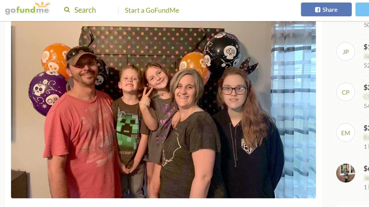 An online fundraiser was started for the Dyer family after they were involved in a car wreck early Saturday morning in Burton.