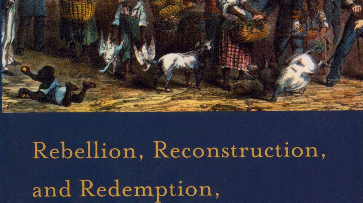 The book jacket of Stephen Wise and Larry Rowland's new book "Rebellion, Reconstruction and Redemption, 1861-1893. The History of Beaufort County, S.C., Vol. 2."