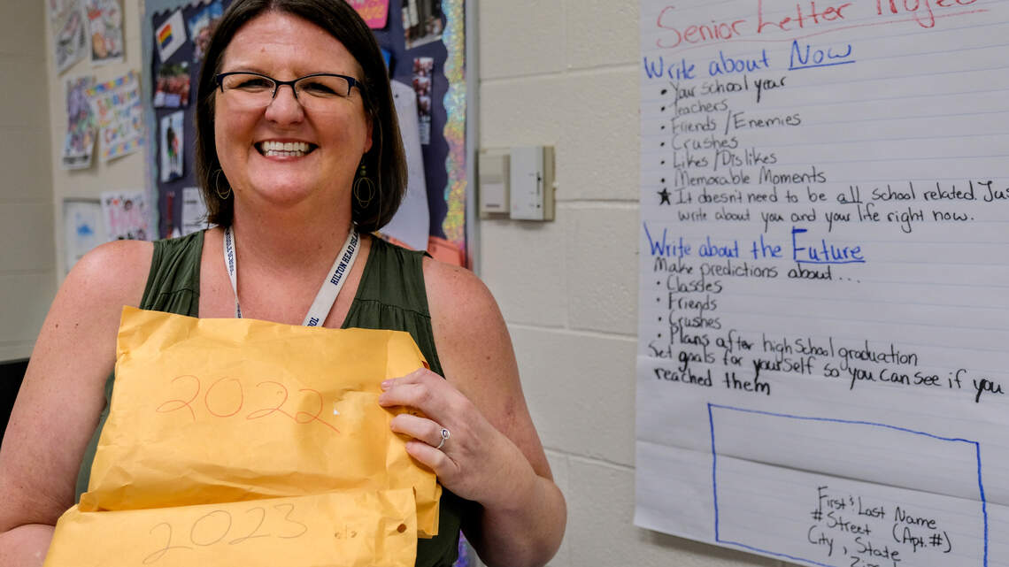 For 16 years, Hilton Head grads have gotten letters from someone unexpected: Themselves