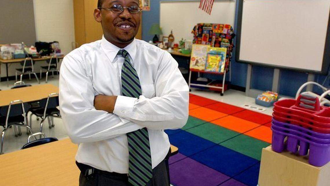 Former Pritchardville Elementary principal Charles Johnson