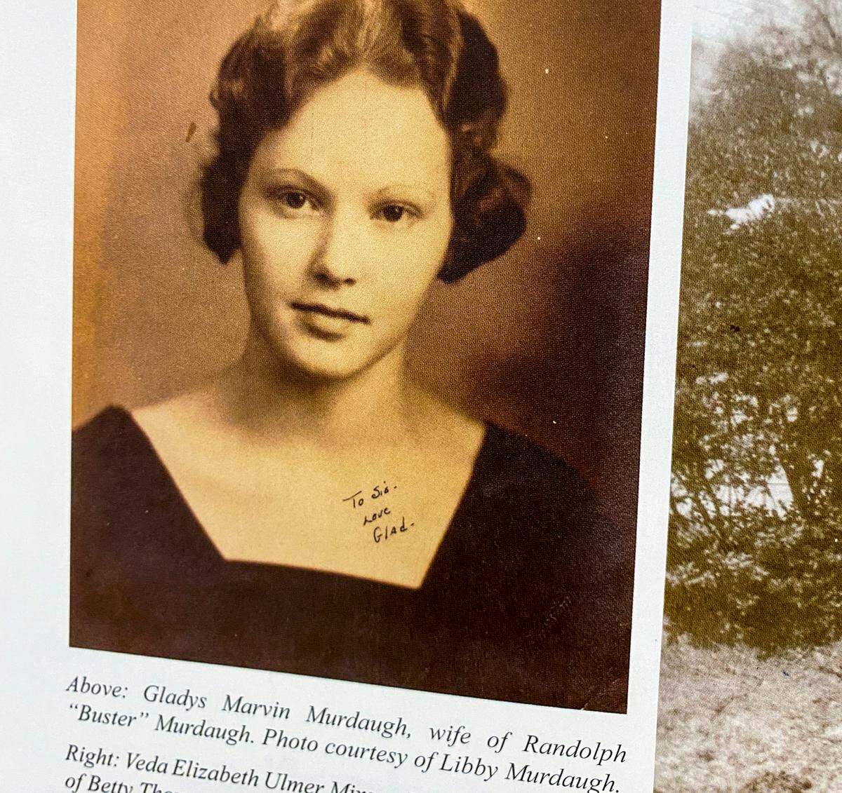 A photo of Gladys Marvin Murdaugh, wife of Randolph ‘Buster’ Murdaugh, that was compiled by the Hampton County Historical Society in a book entitled “From The Salkehatchie to the Savannah - A Visual Journey Through Hampton County.”