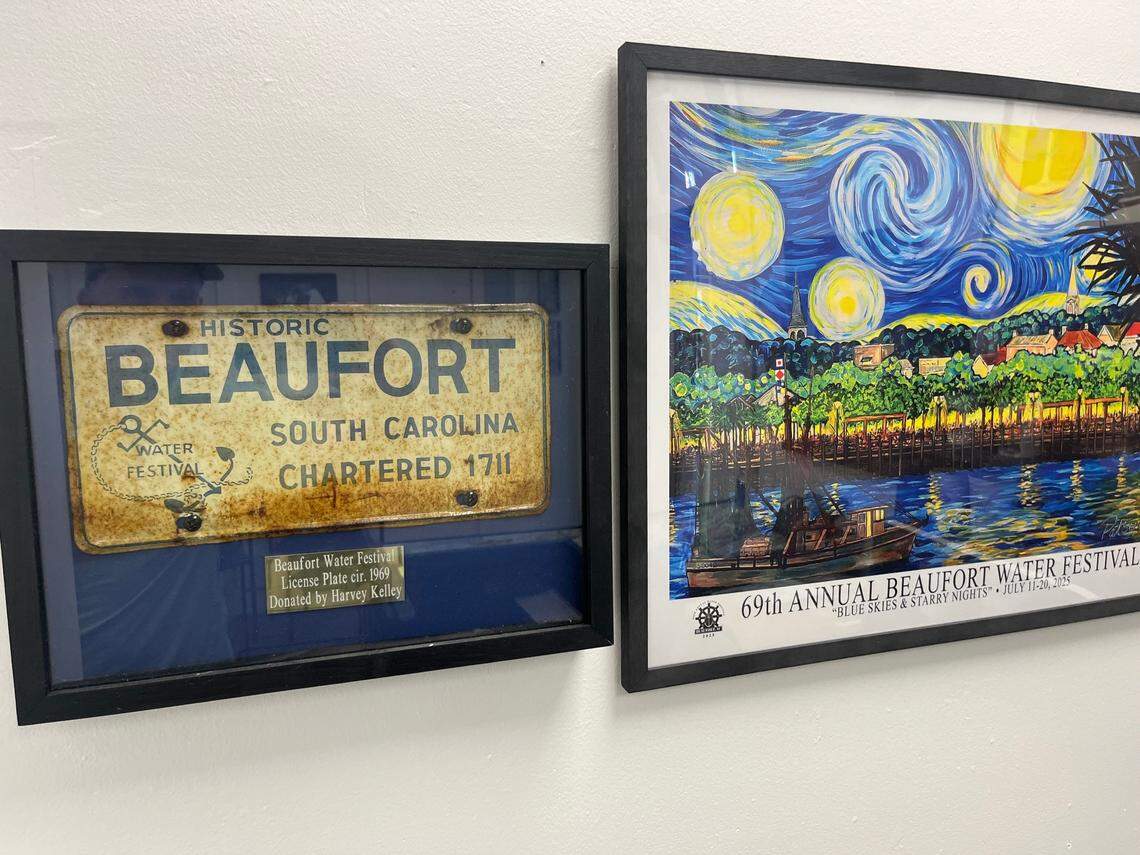 Blue Skies and Starry Nights is the theme of the 69th Annual Beaufort Water Festival, which begins Friday and ends July 20. The festival also has its own vanity plate.
