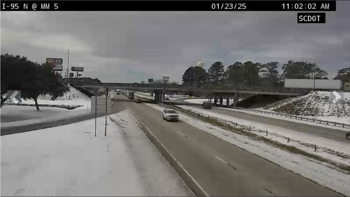 Jasper County’s share of I-95 was clear of snow Thursday morning, allowing motorists to maintain mostly normal speeds even as other Lowcountry routes remained covered in snow and ice. Anticipating plummeting temperatures that could refreeze the roadways overnight, SCDOT crews applied extra salt and brine to the interstate throughout Wednesday and into the evening.