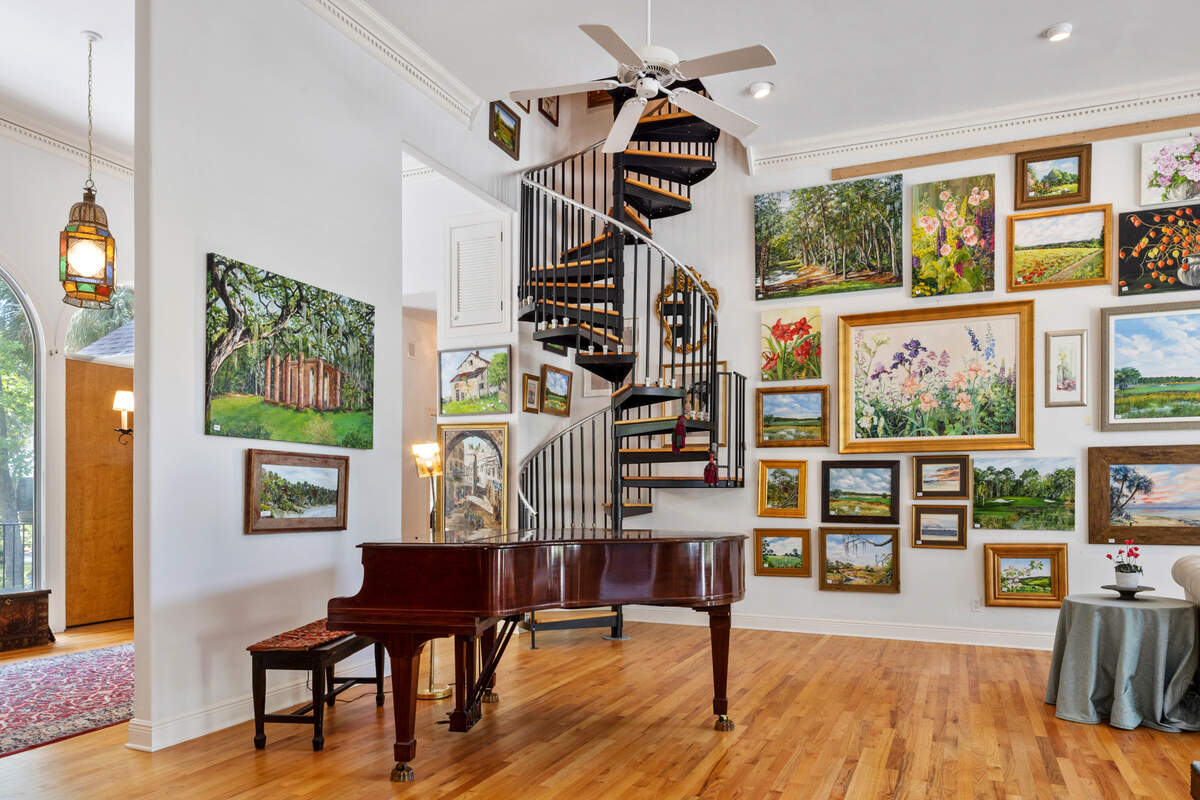 An interior view of 5 Delta Lane in Long Cove Club, Hilton Head Island, SC.