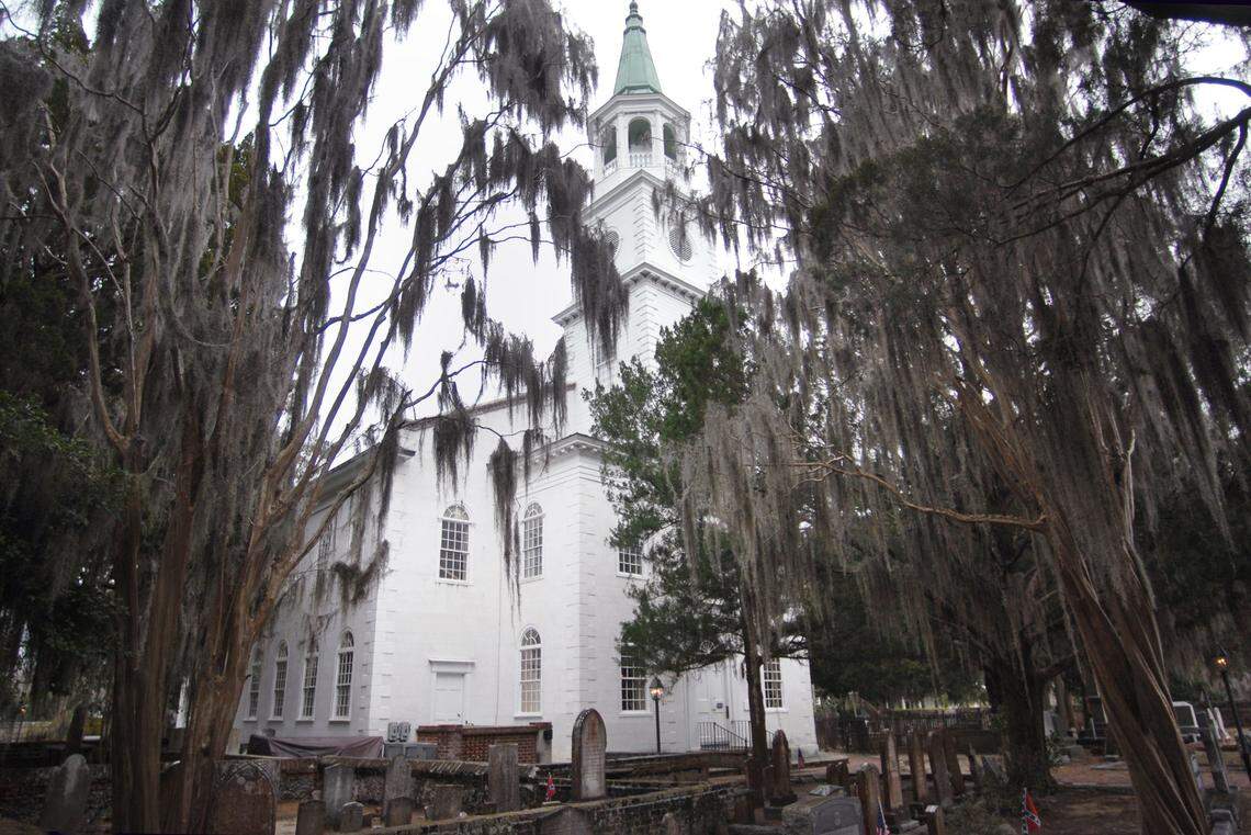 The Parish Church of St. Helena located in Beaufort.