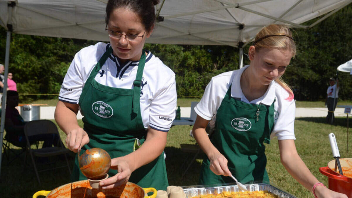 The 30th Annual Chili Cookoff, sponsored by the Kiwanis Clubs of Hilton Head, was held on Oct. 11, 2014 at Honey Horn.