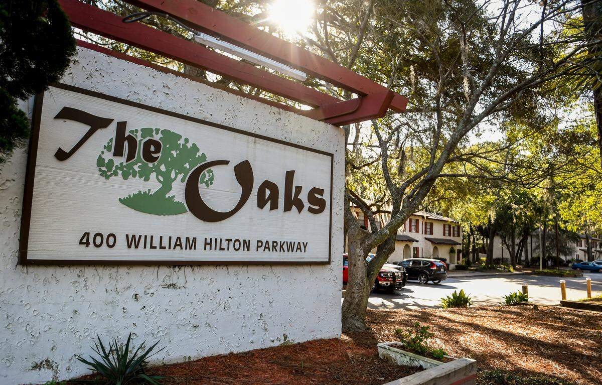 The Oaks, an affordable apartment complex on Hilton Head Island, located at Palmetto Parkway and U.S. 278 is pictured on the morning of Jan. 9, 2020. Several of the apartments have been converted into short term rentals for prices as low as $49 per night.