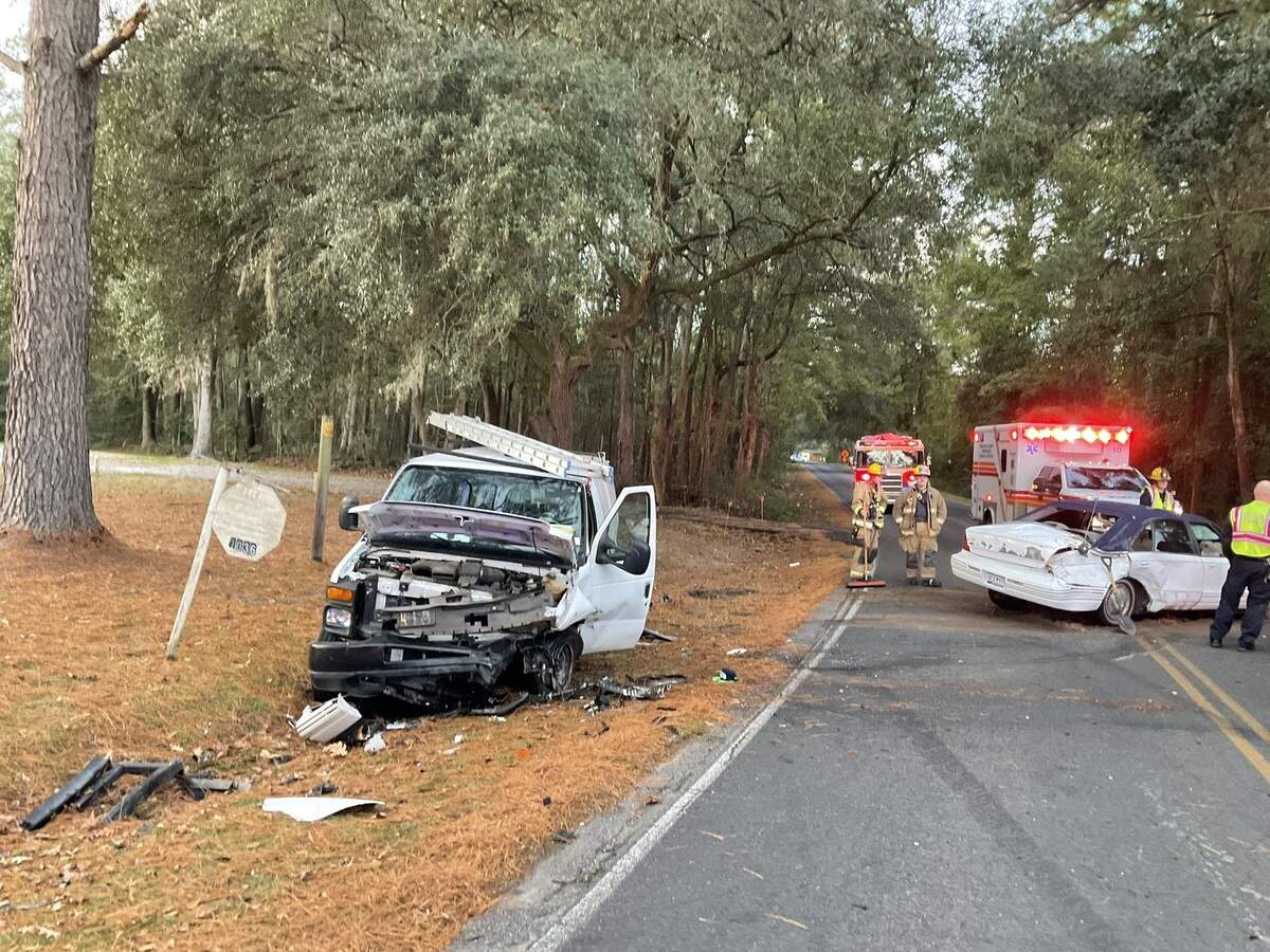 A child was seriously injured in a head-on crash Wednesday afternoon in Burton, fire officials said in a news release.&nbsp;