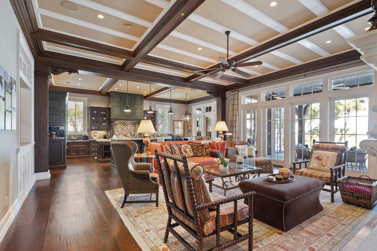 An interior photograph of 16 Hampton Lane in Colleton River Club, Bluffton, SC.