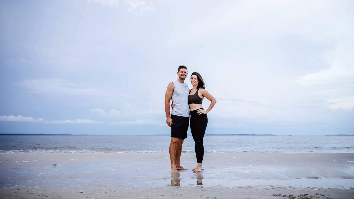Zach and Erica Ellis are opening Flow Space, a fitness studio in Bluffton with an emphasis on group classes, in late January.