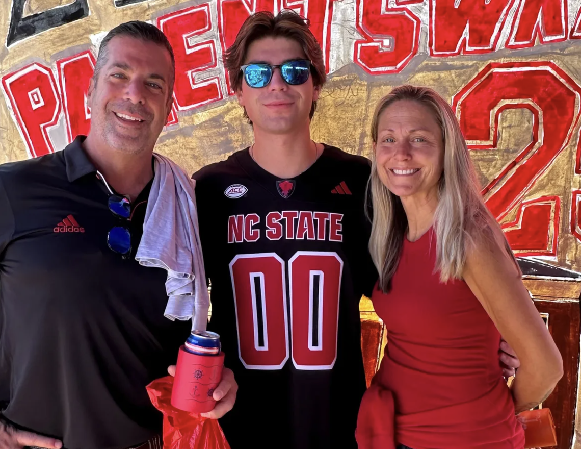 Brayden Bulger, a 20-year-old sophomore at North Carolina State University, suffered a traumatic brain injury after being struck by a hit-and-run driver on Hilton Head Island the morning of April 12.