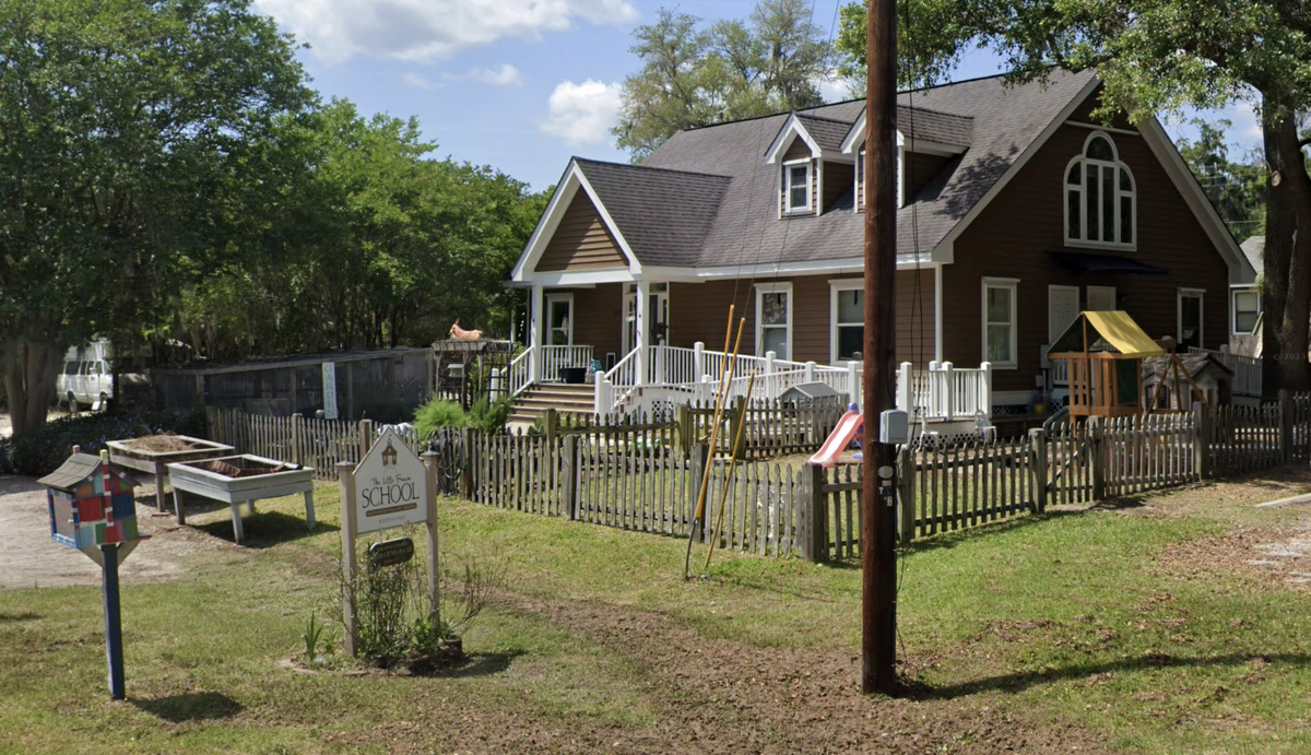 Sea Island Sprouts was formerly the home of another preschool, The Little Brown School, pictured here in April 2022. 
