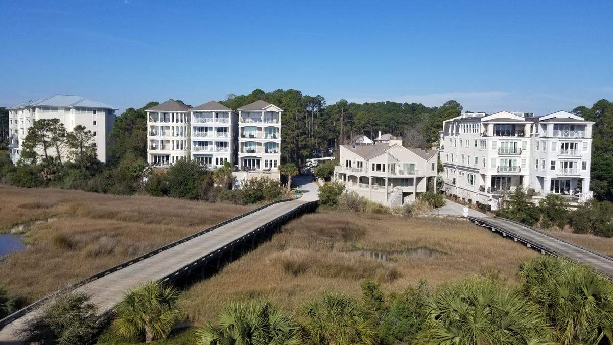 Condo units at Bradley Circle on Hilton Head Island.