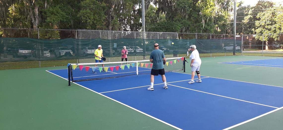 Southside Park in Beaufort has two new pickleball courts. The sports is the fastest growing in the world, according to Jeff Conradi, USA Pickleball district ambassador for South Carolina. That growth has made the Hilton Head area and increasingly all of Beaufort County a “pickleball mecca,” he says.