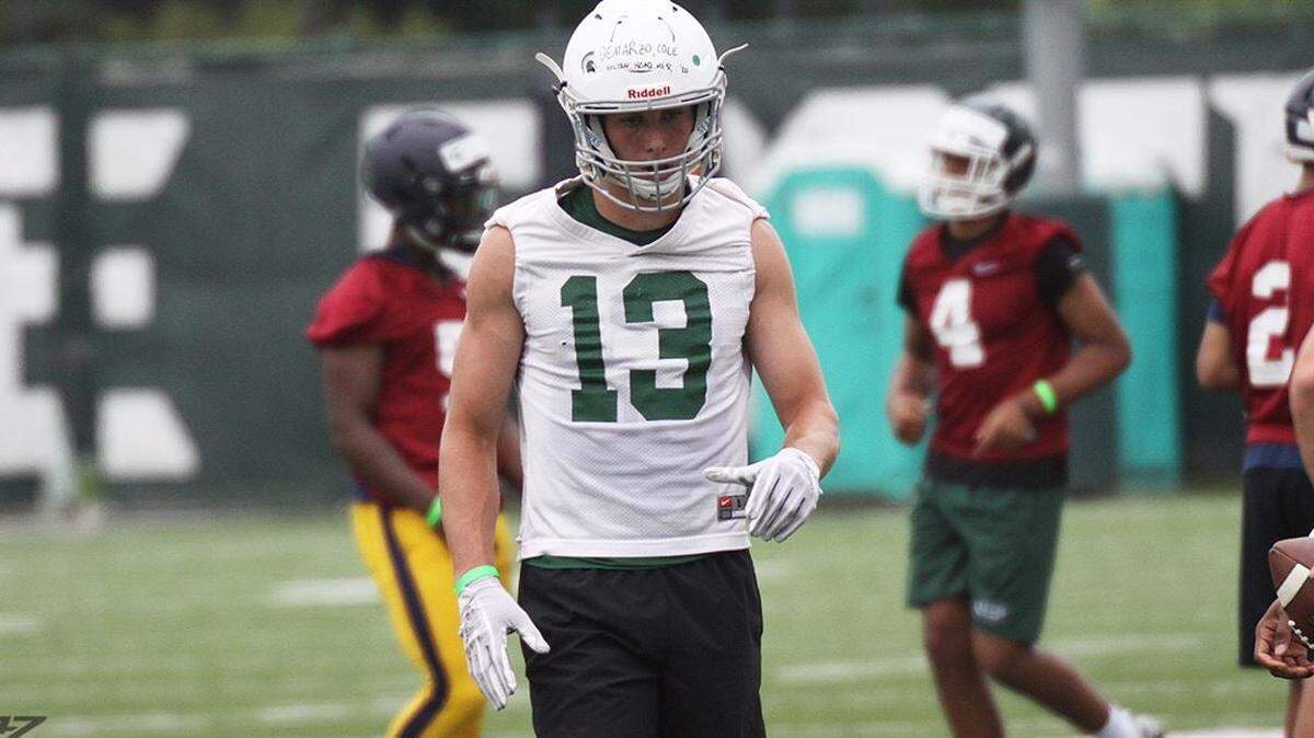 Hilton Head senior Cole Demarzo committed to Michigan State on Sunday, Aug. 11, 2019.