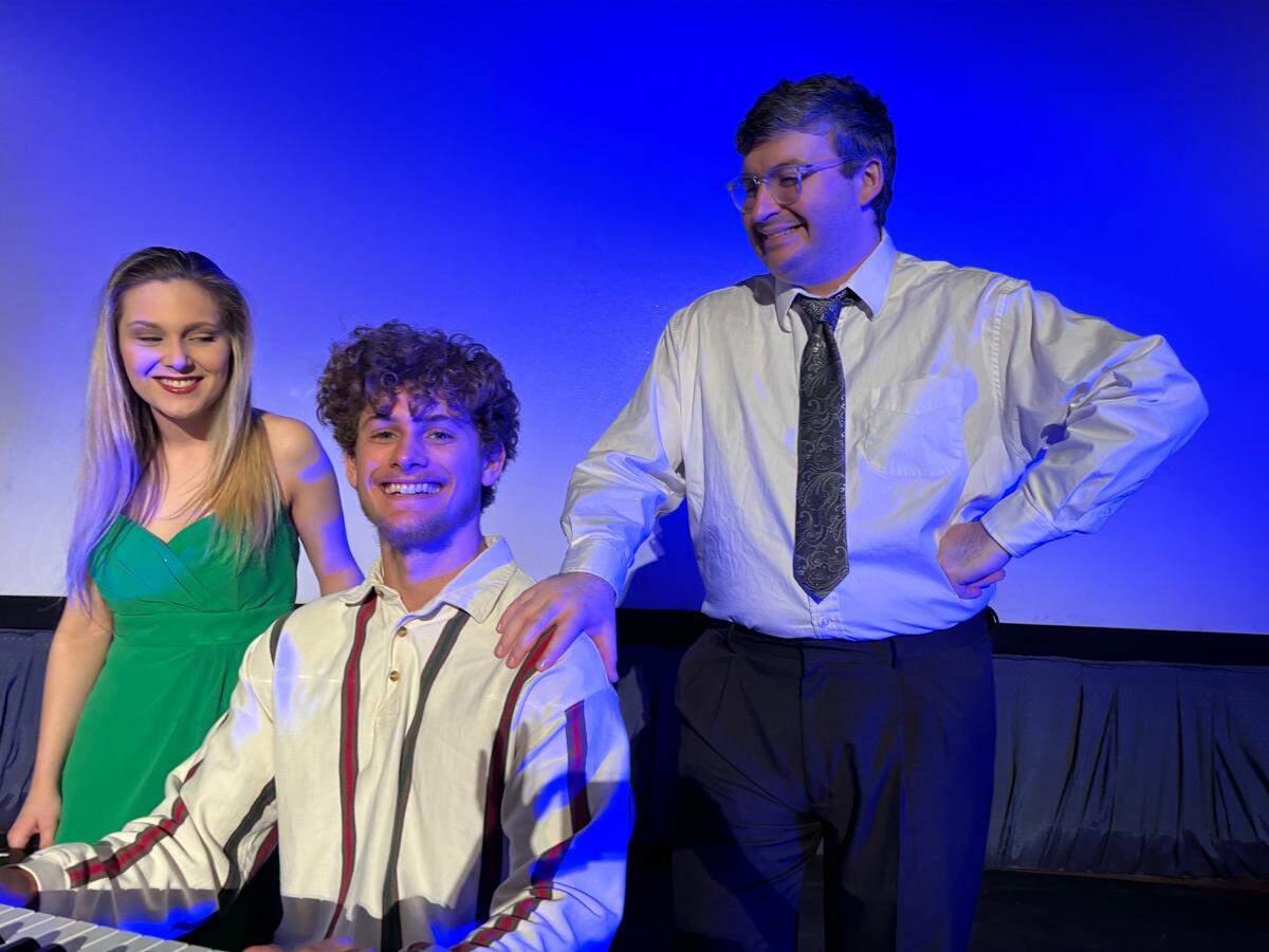 Gavin West, center, moved to Hilton Head Island six months ago and is starring in “Tick, Tick... Boom!”