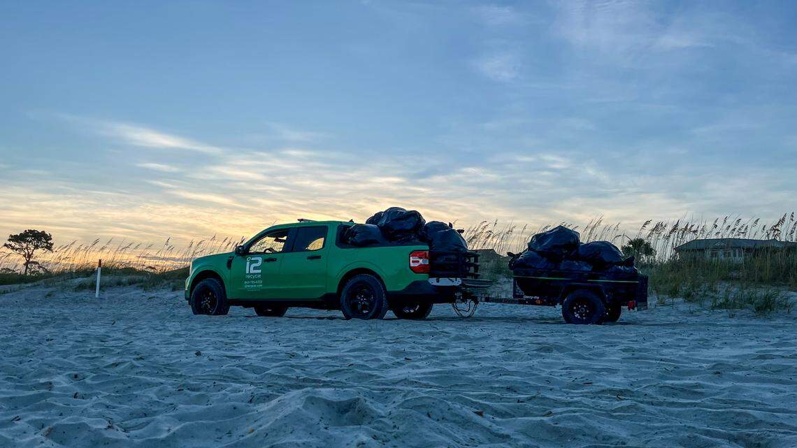 Hilton Head didn’t recycle beach waste for months. A new company is sorting it out