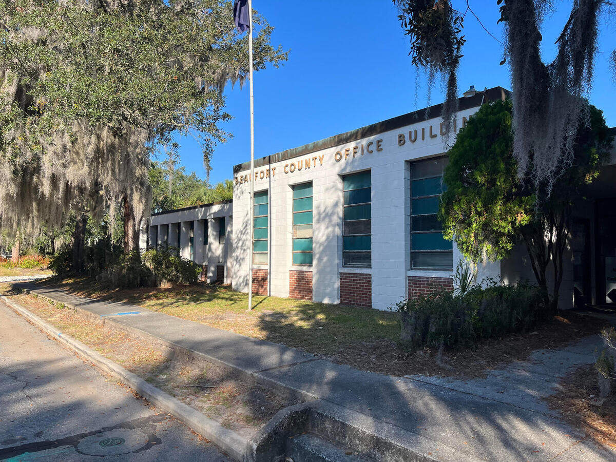 Beaufort County is selling this lot at 1407 King St. to a developer, along with a second lot across the street at 600 Wilmington St., for a mix of market-rate, affordable and workforce housing.