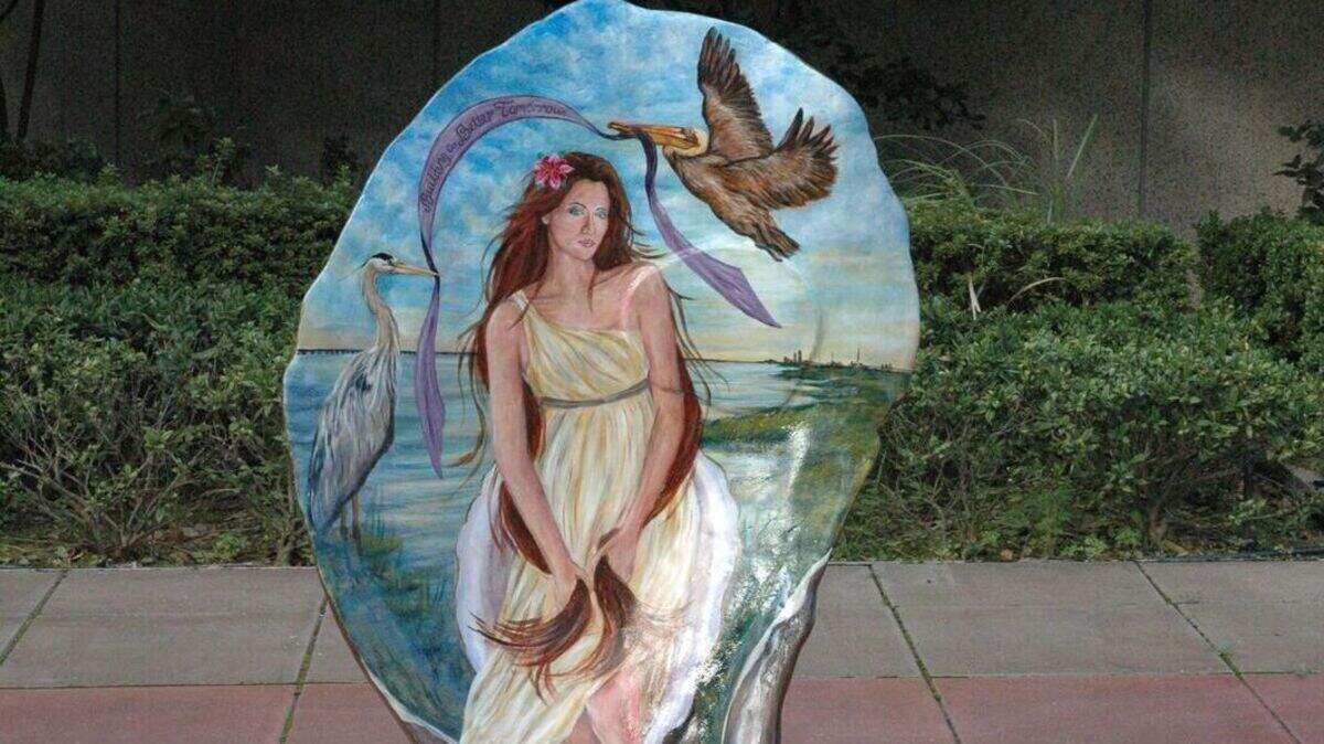 Sculptures like the ones on the Alabama Oyster Trail inspired the Lowcountry Oyster Trail Shell Art Trail, which will launch in Bluffton, S.C. in October 2018.