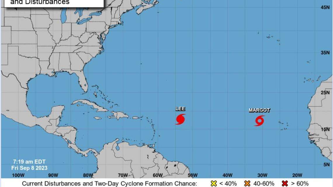 Update: Lee downgraded to a Category 4 hurricane. Here’s when SC could see impacts