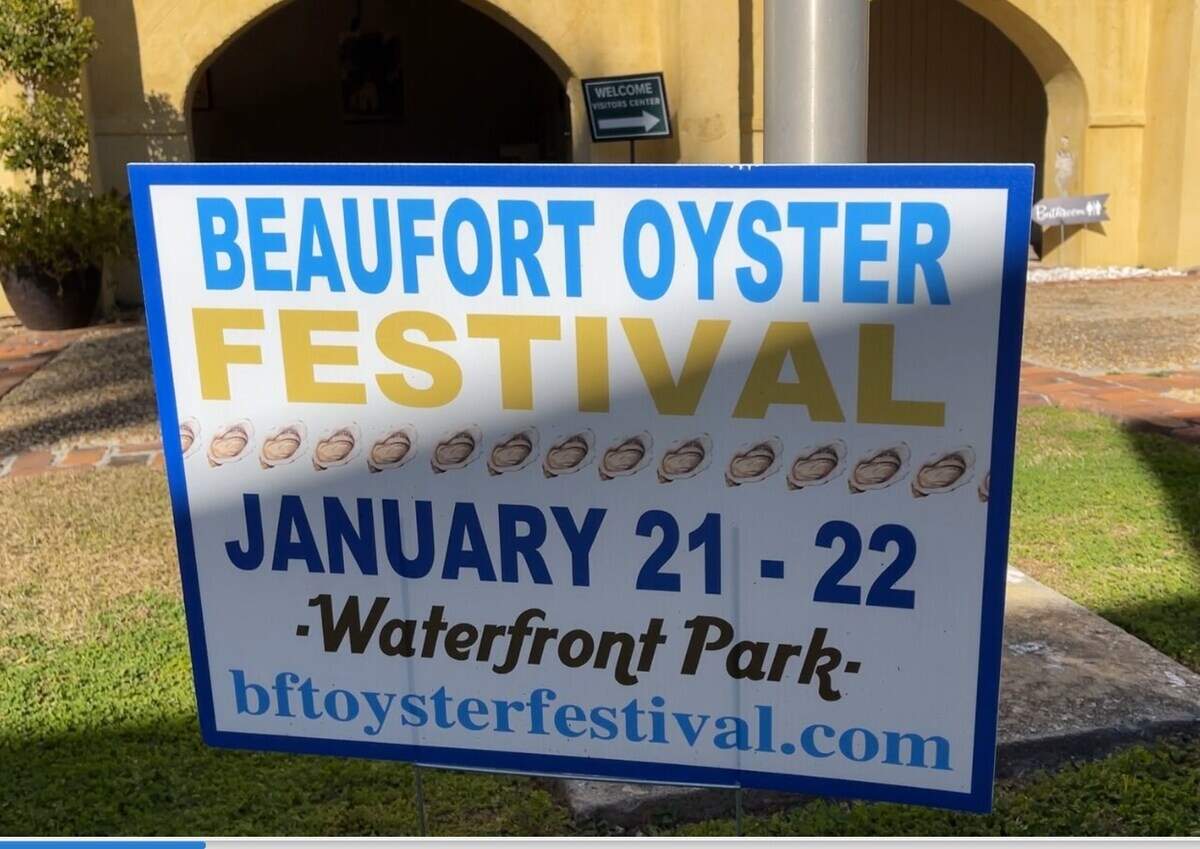 Check out the Beaufort Oyster Festival this weekend which is expected to draw thousands to Waterfront Park.
