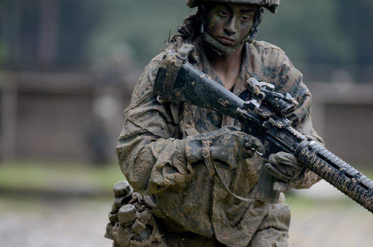 Photos taken of Marines going through the Day Movement Course portion during the Crucible on Sept. 25, 2015 at the Marine Corps Recruit Depot Parris Island.