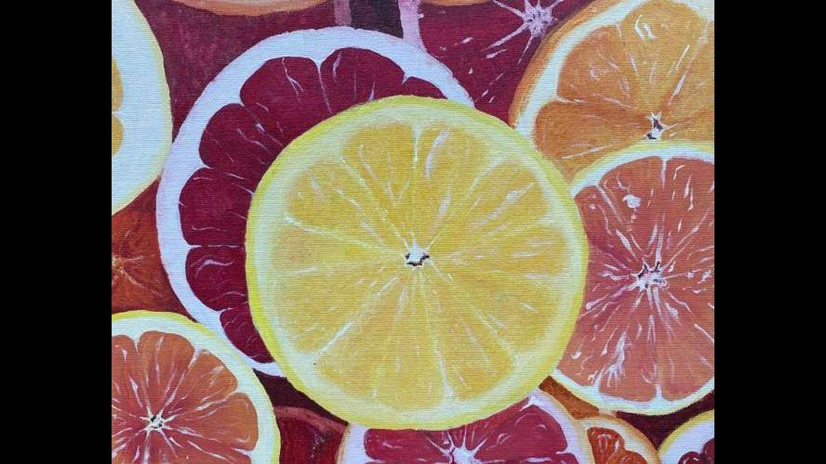 Artwork by Jenna Fisher at Bridges Prep.
