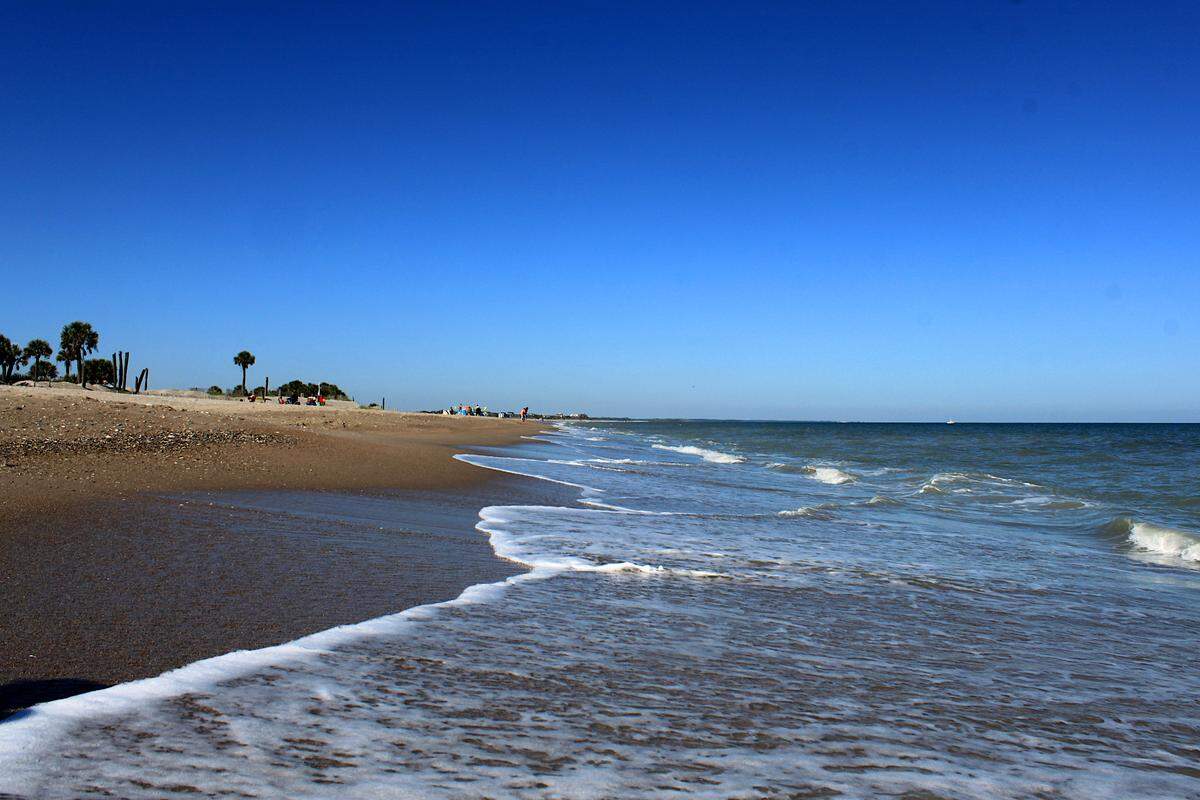The wide, welcoming sands of Edisto Beach State Park provide a beachfront vista of the Atlantic untouched by development.