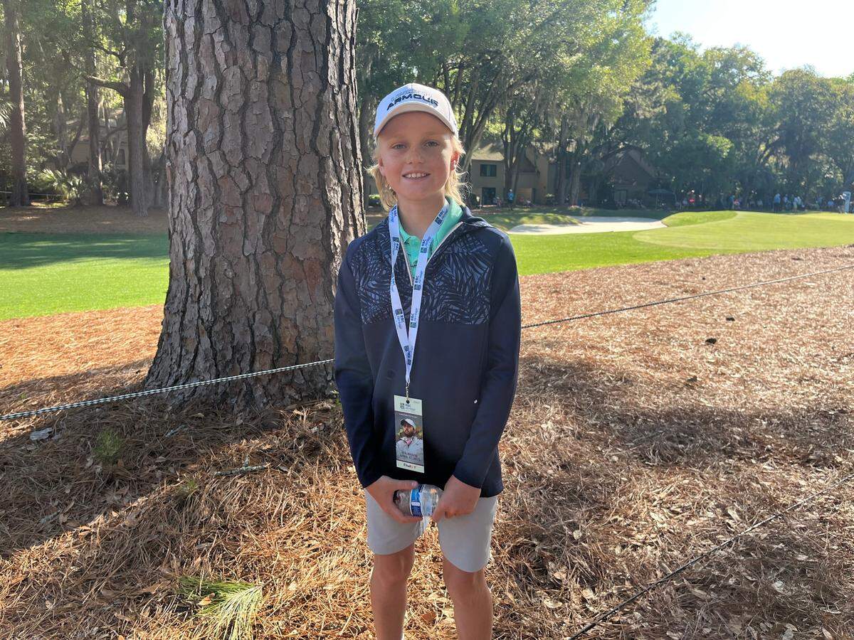 Carter at the 2025 RBC Heritage Presented by Boeing