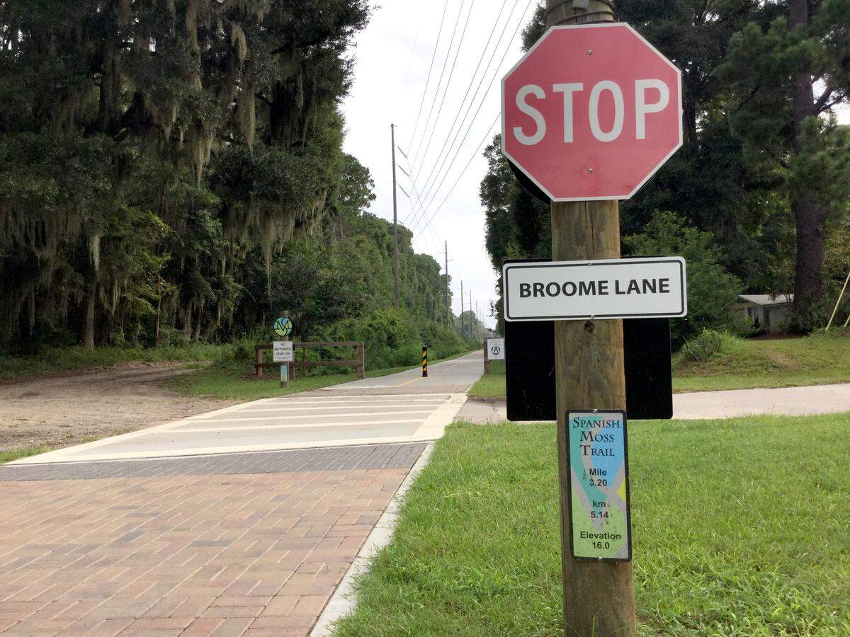 Beaufort Police say an armed robber stole from an 86-year-old man on the Spanish Moss Trail near Broome Lane on Wednesday. The incident has raised concerns from some trail users not previously concerned about safety.