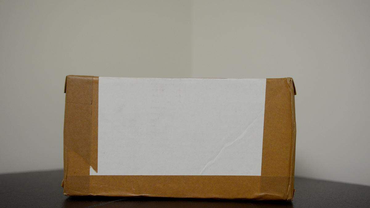 The cremains of James Stacey, who died in 2008, as photographed on Tuesday, Nov. 3, 2015.