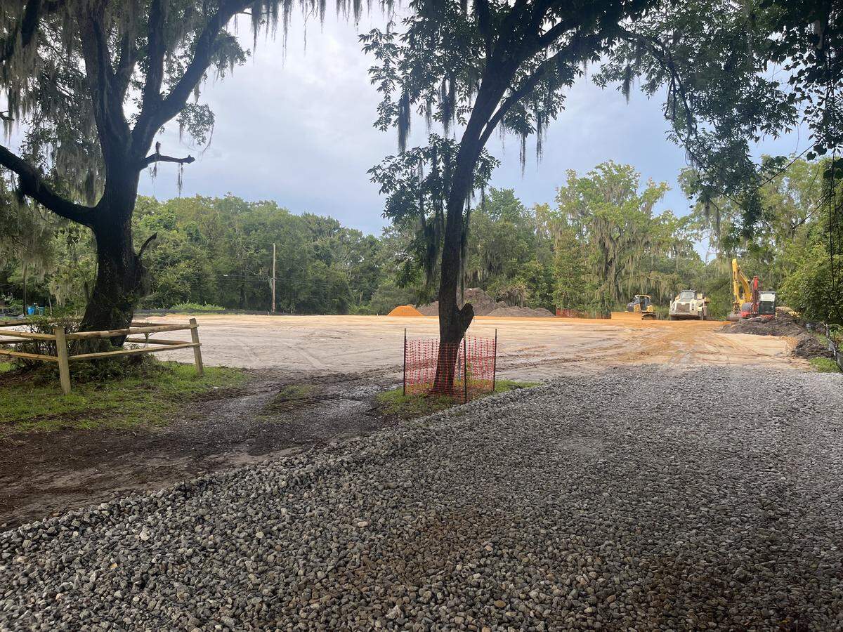 Site work has begun at London Square, a 18-lot residential development fronting London and Richmond avenues and 14th street in Port Royal.