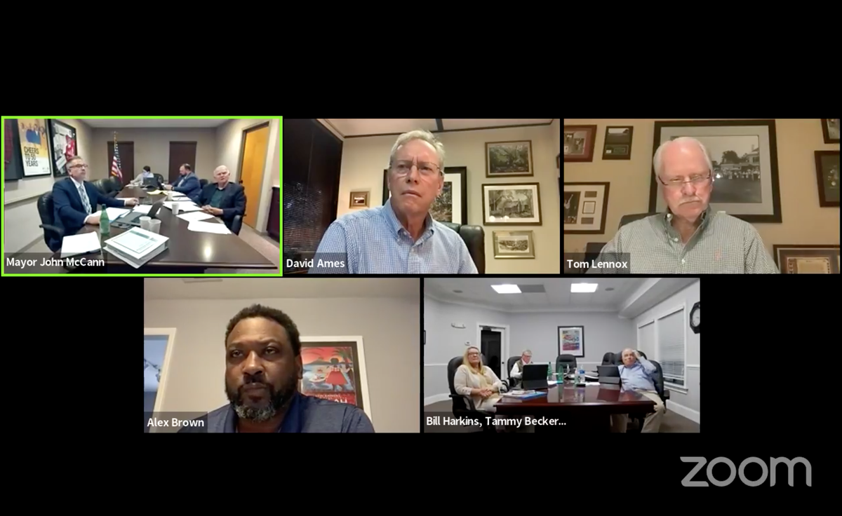 The Hilton Head Island Town Council met virtually on Tuesday, Dec. 7, 2021.