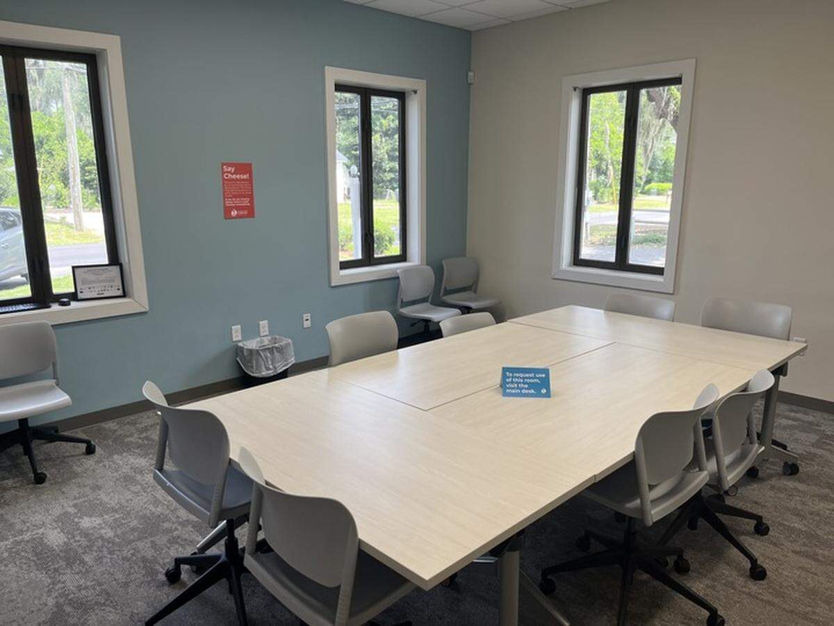 Public meeting and study rooms are available at the new Beaufort County Library branch on Paris Avenue in Port Royal.