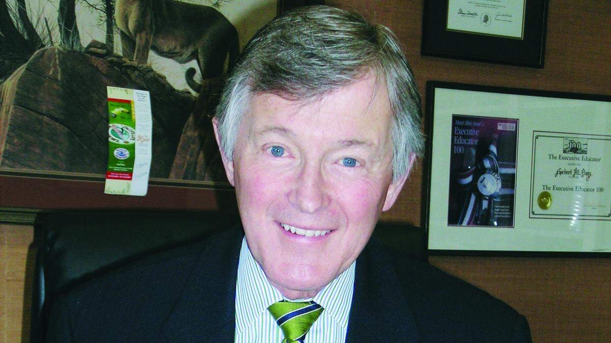 New Beaufort County interim superintendent Herbert Berg, seen here in 2013, takes a new approach to public information.