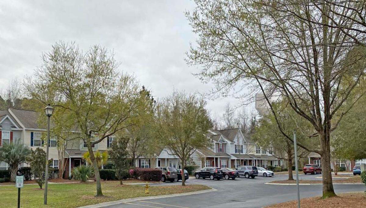 Renderings from Beaufort-Jasper Water & Sewer Authority show the view of the planned 1.5-million-gallon water tower from the Townes at Buckwalter neighborhood.