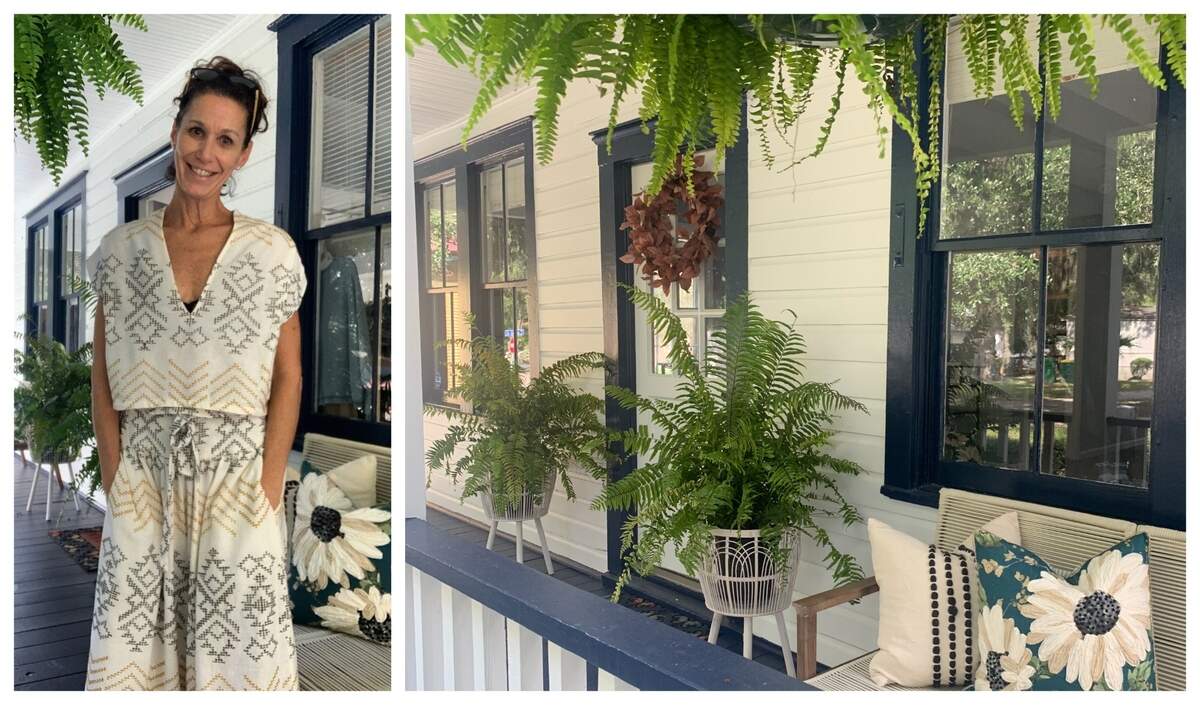 Rebecca Mancini is the owner of Maggie and Me, which features clothing for women, teens and young children, in Old Town Bluffton.