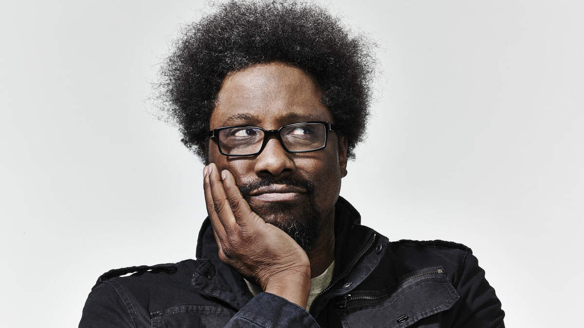 A promotional photo of the host and comedian of CNN's 'United Shades of America,' W. Kamau Bell.
