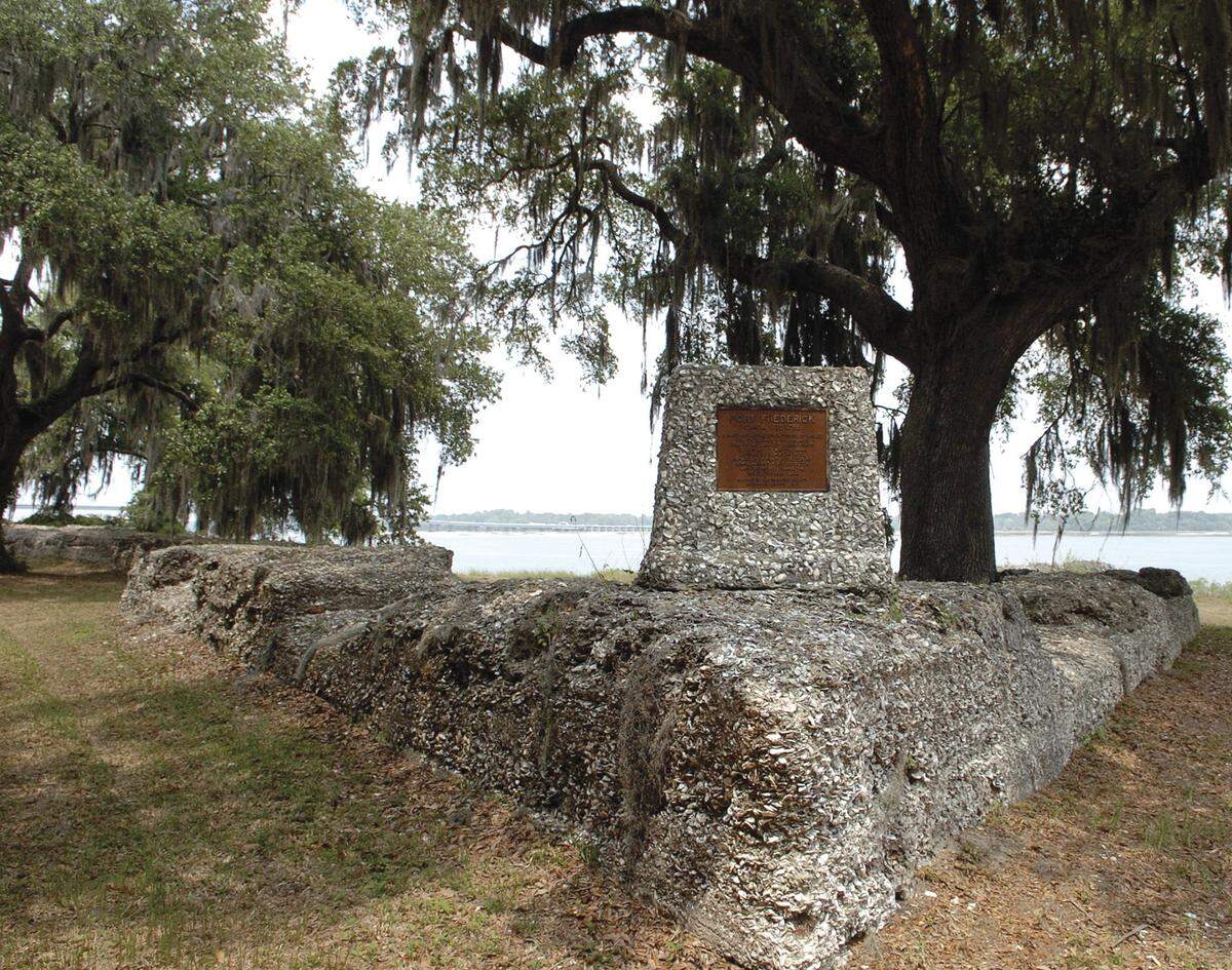 Port Royal officials would like to see better access to the ruins of the historic Fort Frederick which is located on the grounds of the Naval Hospital Beaufort.