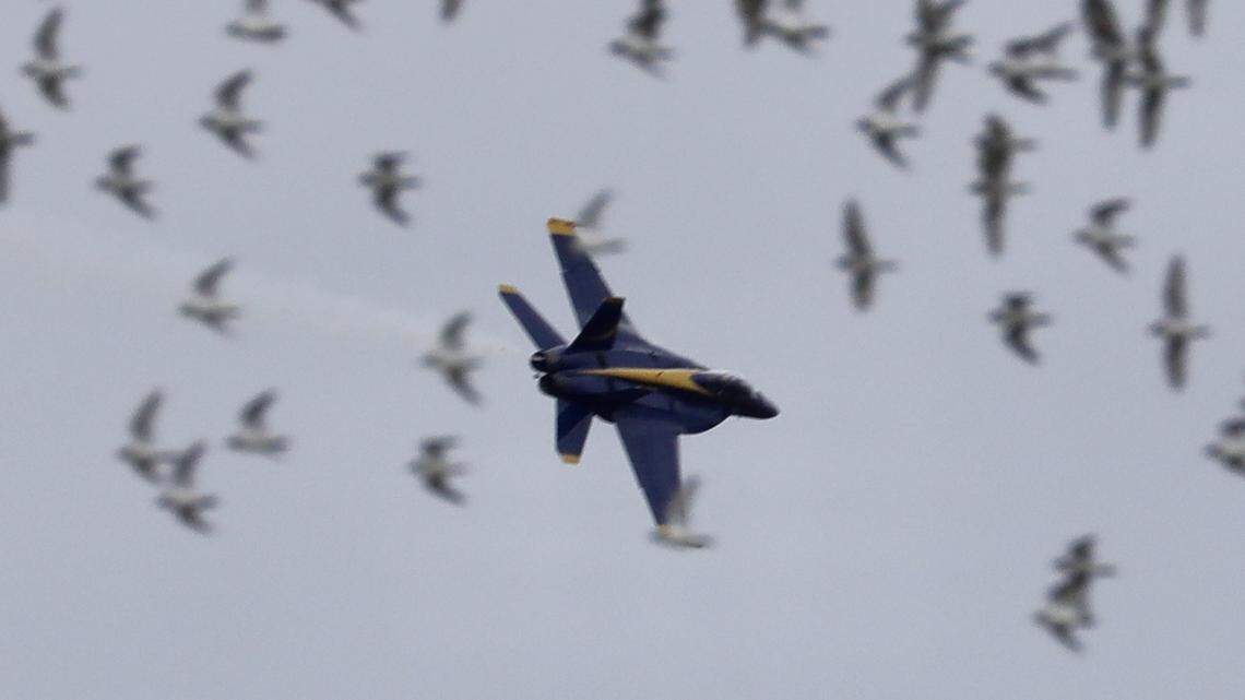 Expect to see fireworks in Beaufort Tuesday as Marines prepare for big air show