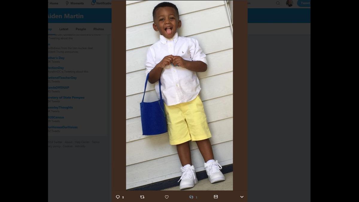 Aiden Martin died Saturday in a Walterboro home.