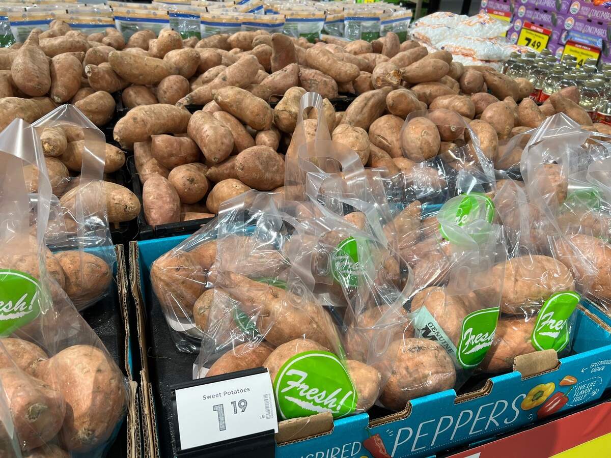 Russett potatoes and sweet potatoes are staples on Thanksgiving tables.