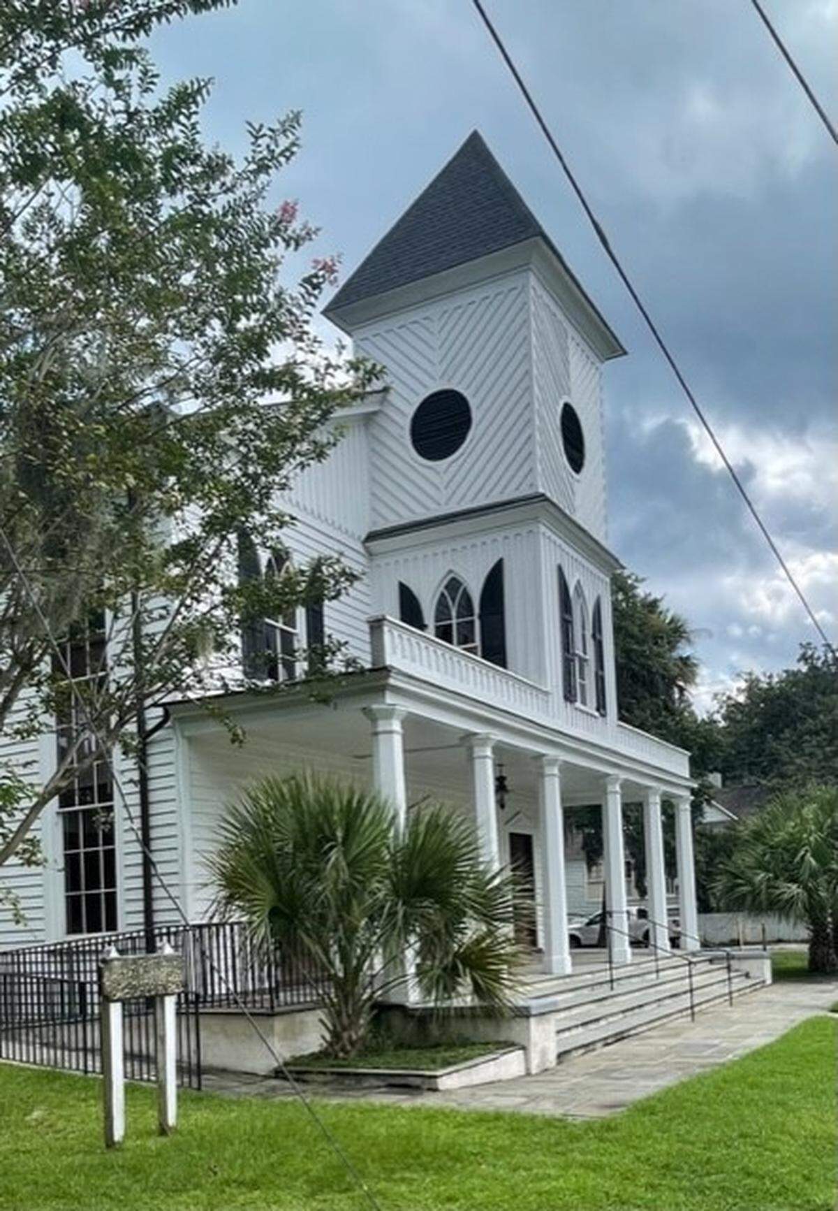 An exterior view of First African Baptist Church, circa 1861. The historic site will be featured on Saturday’s event during the 49th Fall Festival of Houses and Gardens, hosted by the Historic Beaufort Foundation. This year’s two-day festival is set to take place on October 21-22.
