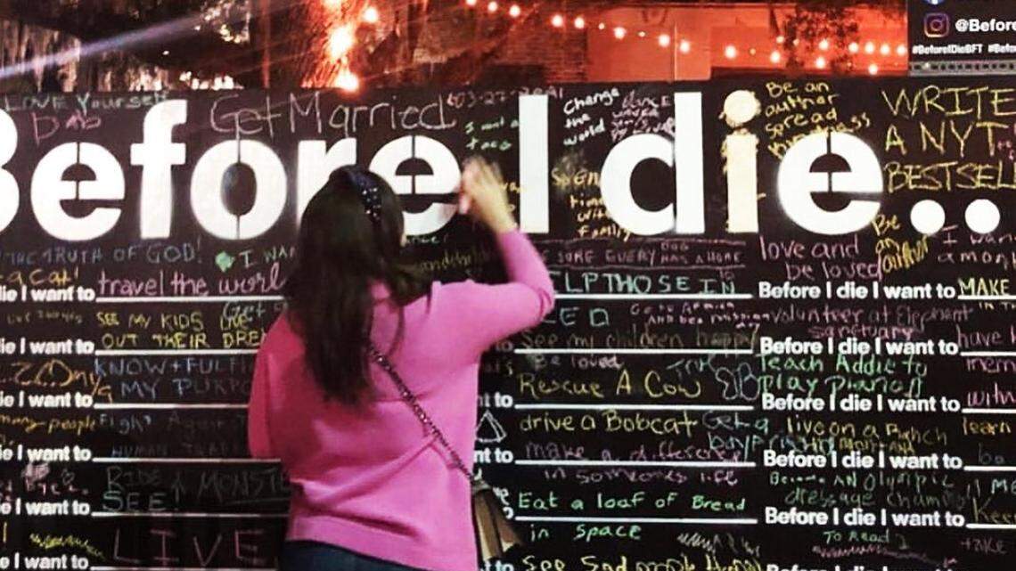 What do you want to do before you die? Share your dreams with this Beaufort project