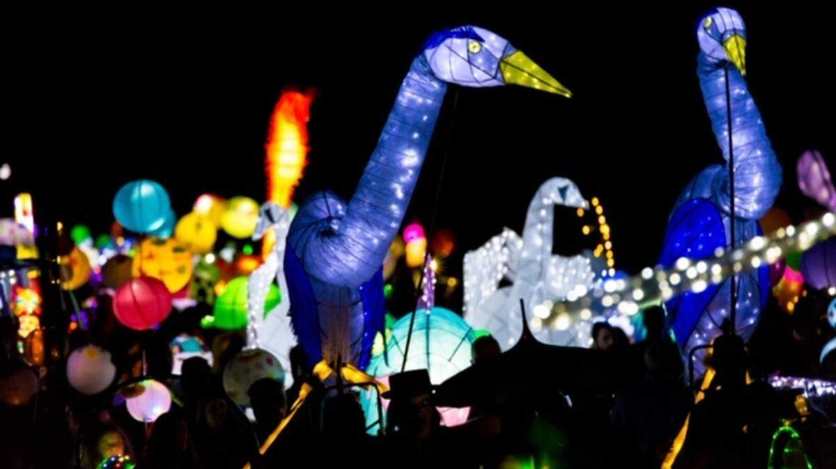 This scene from the 2018 Sandy Springs (Georgia) Lantern Parade gives a hint at what Hilton Head Island’s first parade may look like.
