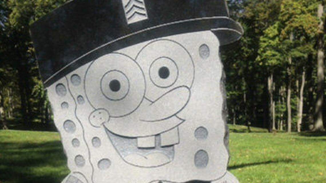 Video: Family, cemetery fight over Spongebog headstones